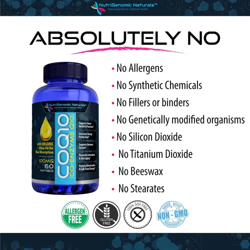 Vista 6 de CoQ10, coenzima Q10, mayor absorción con aceite de oliva orgánico, 100 mg, 60 cápsulas blandas, ubiquinona, ubiquinol, apoya la salud del corazón