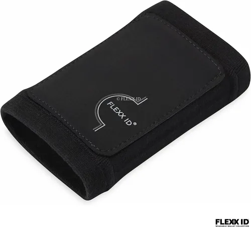 Vista 5 de Cartera de brazalete con bloqueo, Negro -, Contemporáneo