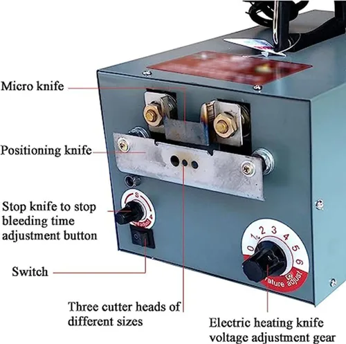 Vista 6 de Máquina de debeaking de aves de corral, 110V-220V Máquina automática de debeaking de pollo, Corte de pico de pollo, Máquina de eliminación de pico