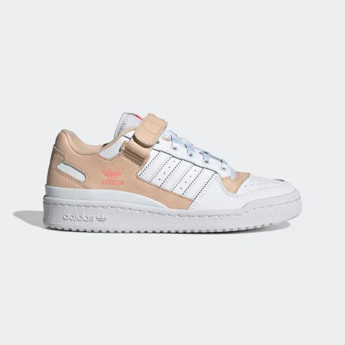Vista 2 de adidas Zapatos bajos Forum para mujer, Wonder WhiteCore BlackLucid Blue