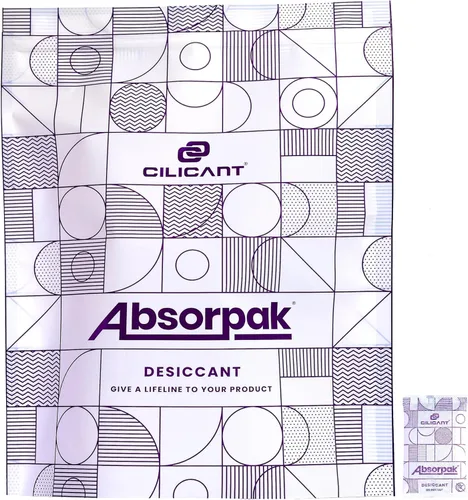 Vista 2 de Absorpak - Paquetes de desecantes para almacenamiento – Paquetes de gel de sílice para control de humedad – 200 unidades (0.18 oz cada uno)