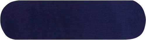 Vista 55 de La colección Better Trends Alpine Braid es una alfombra reversible para interiores duradera y resistente a las manchas 100% polipropileno