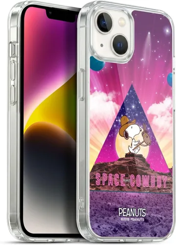 Vista 70 de Head Case Designs Funda de gel con licencia oficial de Peanuts Nebula Cactus Needles Snoopy Space Cowboy [protección de grado militar] compatible