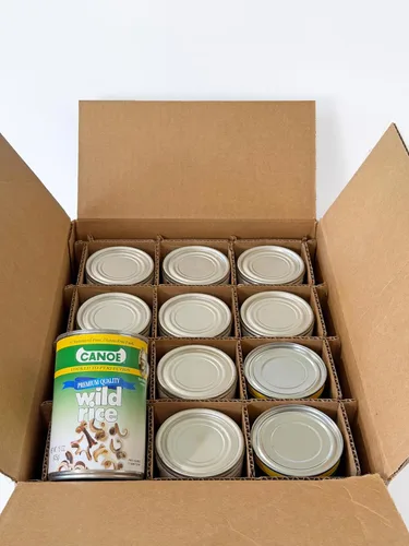Vista 6 de Canoe Arroz salvaje cocido, latas de 15 oz (caja de 12)