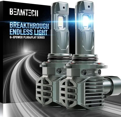 Vista 11 de BEAMTECH 90 05 Bombillas, 500% de brillo, Plug and Play, paquete de 2