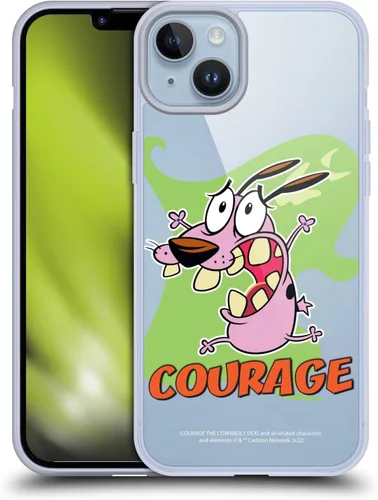 Vista 15 de Head Case Designs Officially Licensed Courage The Cowardly Dog Character Art Graphics Gel Case [Military Grade] Compatible with Apple iPhone 7
