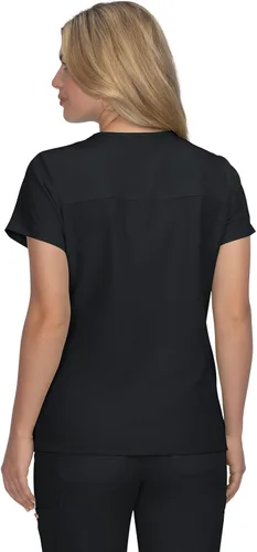Vista 2 de KOI Betsey Johnson B122 Romero Top Negro 3XL, Negro