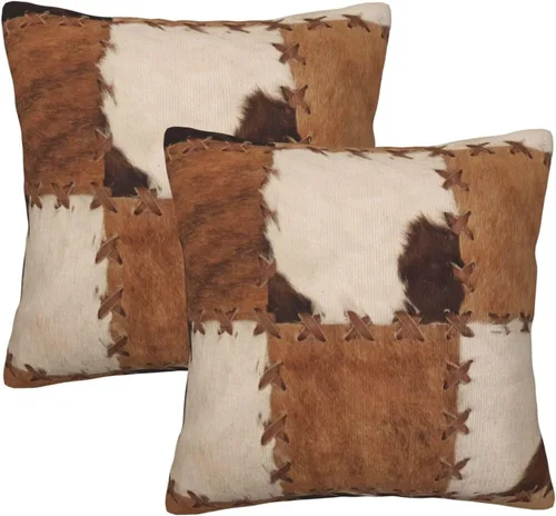Vista 8 de Juego de 2 fundas de almohada de estilo étnico vintage, estampado geométrico azteca, étnico, tribal, para dormitorio, sala de estar, sofá