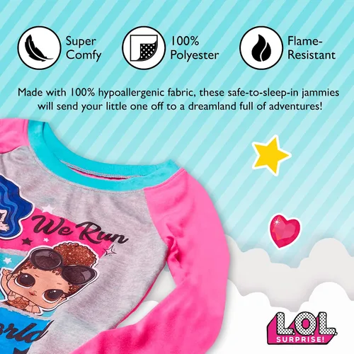 Vista 3 de L.O.L. Surprise! Conjunto de Pijama para Niña