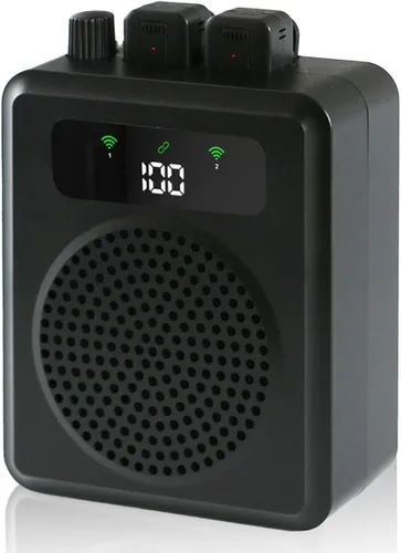 Vista 9 de Amplificador de voz para profesores Micrófono Lavalier portátil y altavoz Personal Voice Amplifier Wireless Microphone Lavalier, Portable Voice