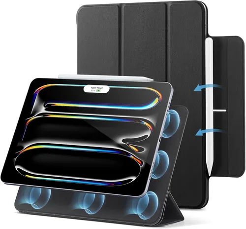Vista 13 de ESR Funda para iPad Pro de 11 pulgadas, iPad Pro 11 Funda Folio (2022/2021/2020, 4ª/3ª/2ª generación), conexión magnética conveniente, soporte de 2