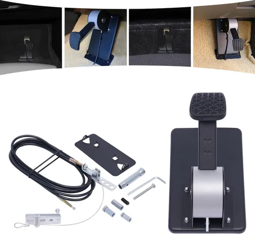 Vista 6 de Controles de pasajeros Conjunto de pedal de freno para nuevos conductores/Aprendizaje Conducción/Entrenamiento Conducción - Controles universales