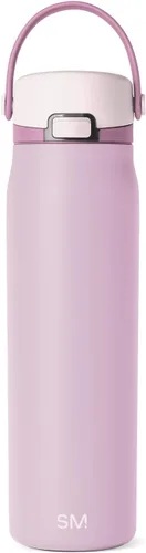 Vista 10 de Simple Modern Mesa Sport Botella de Agua con Tapa de Sorbo Cubierta Botella de Acero Inoxidable Aislada de 24oz Compatible con Portavasos
