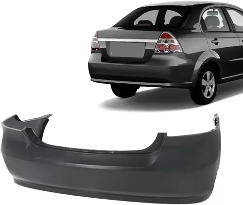 Vista 9 de PIT66 Cubierta de parachoques trasero con cebado derecho compatible con Chevy Aveo 2007-2011 (submodelo: LS, LT) 95978858, GM1100791