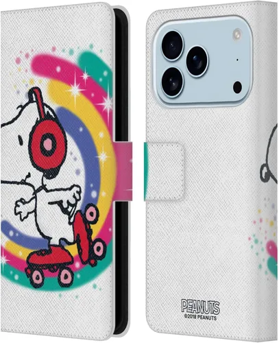 Vista 71 de Head Case Designs Funda de piel con licencia oficial de Peanuts Beach Surf Snoopy Boardwalk Airbrush compatible con Apple iPhone 11