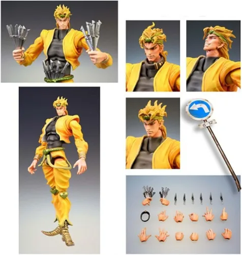 Vista 5 de QAHEART Brando Figures Brando - Figura de anime, estatuas de acción ultra movibles, adornos de 6.69 pulgadas