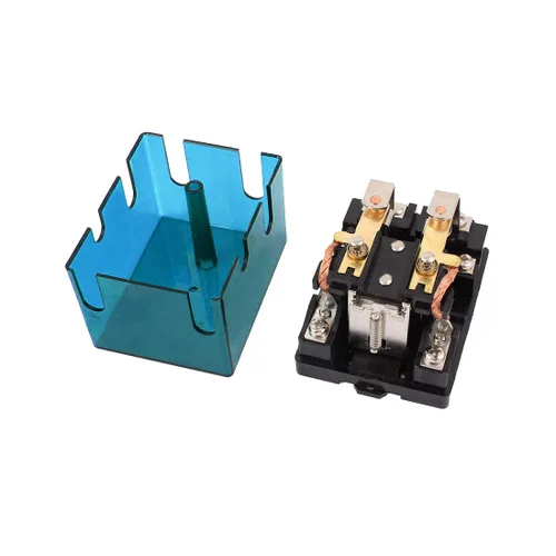 Vista 4 de uxcell JQX-62F-2Z DC 24V Bobina DPDT Relé de alta potencia, 80A/240VAC, 28VDC