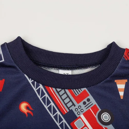Vista 3 de Sudaderas de algodón con cuello redondo para niños pequeños, camisetas de manga larga con diseño de dinosaurio, camisetas 2-8T