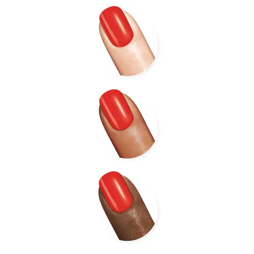 Vista 17 de Sally Hansen Xtreme Wear Esmalte de uñas sin rayas, acabado brillante, duradero, resistente a las astillas, transparente, color de uñas plateado 130