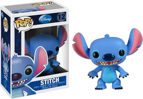Vista 2 de POP Disney: Lilo & Stitch - Figura de vinilo Funko Serie 1 Stitch (incluye funda protectora de caja compatible)