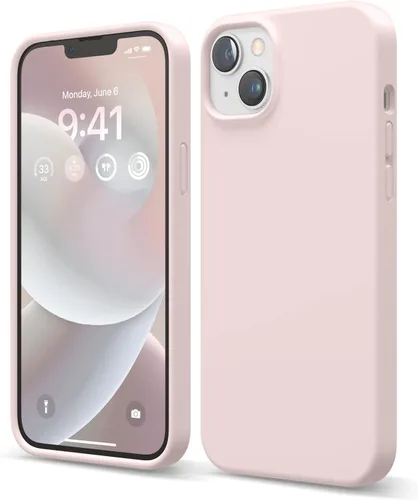 Vista 11 de elago Funda compatible con iPhone 14 Plus, de silicona líquida, funda protectora de cuerpo completo, a prueba de golpes, diseño delgado, forro