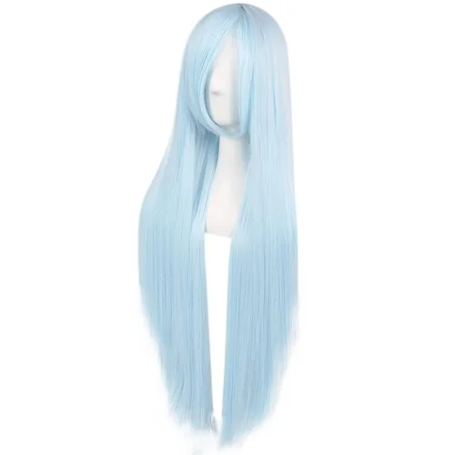 Vista 110 de anogol Vocaloid 32" 80 cm de largo recto de Cosplay peluca Pelucas Para Fiestas Halloween, Anaranjado