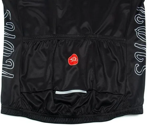Vista 5 de Conjunto de camiseta de ciclismo para hombre, manga larga, ropa de ciclismo, camisetas de bicicleta de carretera, camiseta de bicicleta