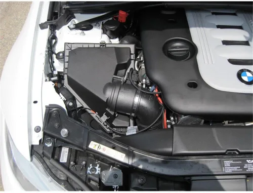 Vista 2 de K&N Filtro de aire del motor: Aumente la potencia y la aceleración, lavable, Reemplazo del filtro de aire del automóvil: Compatible 2005-2015 BMW