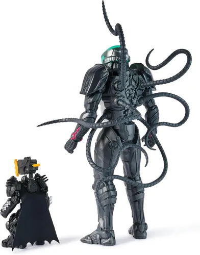 Vista 8 de DC Comics Metal Force Brainiac vs Batman - Paquete de figuras