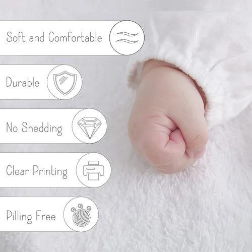 Vista 7 de Manta de bebé personalizada para niñas con nombre, manta de bebé personalizada con nombre, manta de envoltura floral para recién nacidos, niños
