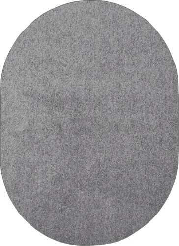 Vista 3 de Furnish my Place Alfombra moderna de felpa de color gris liso, para interiores y exteriores, ideal para niños, mascotas, eventos, bodas, sala
