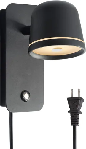 Vista 11 de Aisilan - Aplique de pared, luz de pared regulable al tacto con 3 temperaturas de color, lámpara de pared LED ajustable de 7 W CRI97, moderno