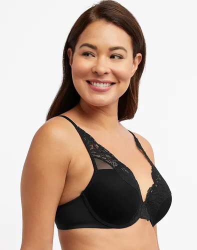 Vista 4 de Bali Women's One Smooth U Lace Underwire Bra, Comfort Stretch Full-coverage Convertible Bra