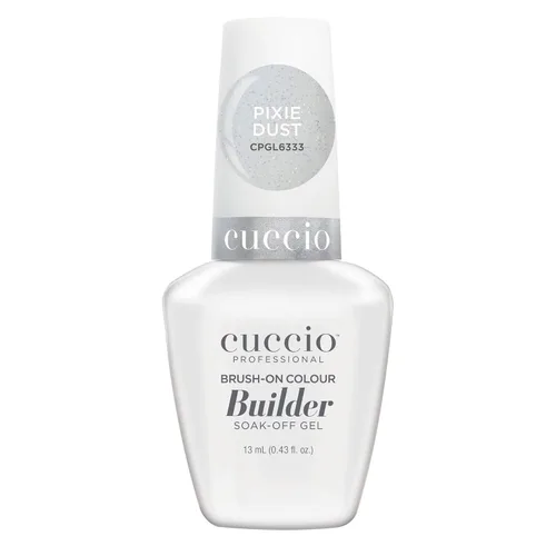Vista 5 de Cuccio Pro Brush-On Colour Builder Soak Off Gel - Fórmula ligera autonivelante LED y UV, camufla el crecimiento y corrige las camas de uñas