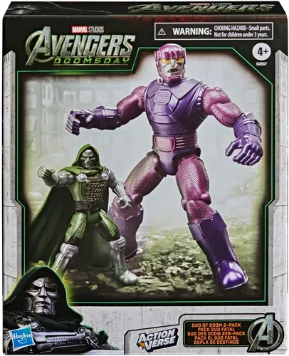 Vista 2 de Marvel ActionVerse Duo of Doom - Paquete de 2