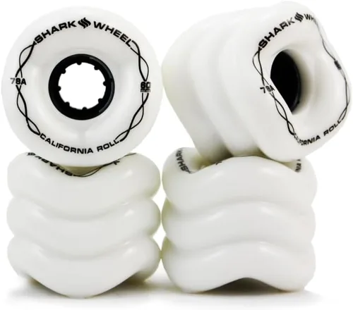 Vista 7 de Shark Wheel 60 mm ruedas para Longboard de crucero, Fórmula DNA, juego de 4 ruedas