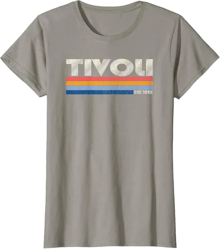 Vista 71 de Camiseta vintage de los años 80 estilo Tivoli NY