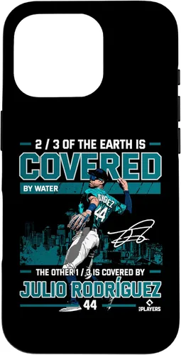 Vista 20 de Funda para iPhone 16 Julio Rodríguez Seattle MLBPA