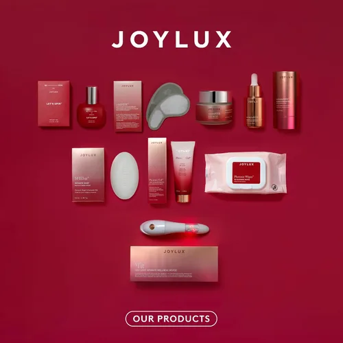 Vista 6 de Joylux - Dispositivo vFit, juego de gel fotónico y toallitas, dispositivo de salud femenina para mujeres, promueve la hidratación natural