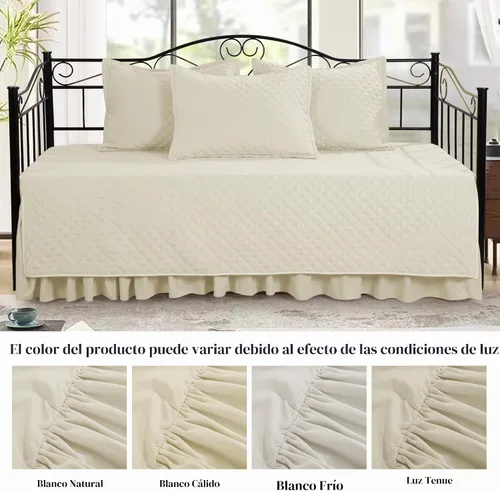 Vista 2 de HOMBYS Juegos de Fundas para Sofá Cama - Juego de Ropa de Cama para Sofá Cama con Costura de Diamante, Ropa de Cama Acogedora para Todas