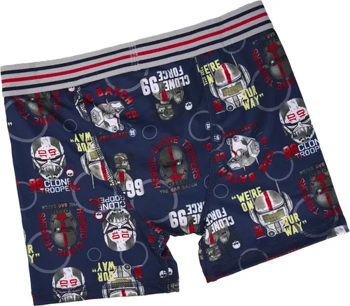Vista 2 de STAR WARS Boys' Big 100% Combed Cotton Poly-Blend Athletic Boxer Briefs in Sizes 4, 6, 8, 10 and 12