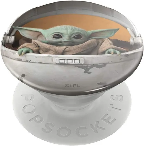 Vista 15 de PopSockets Agarre adhesivo para teléfono, soporte, soporte para teléfono, Star Wars - Millenium Falcon Aluminio