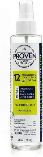 Vista 11 de Proven - Aerosol repelente de insectos, mantiene alejados mosquitos, garrapatas y moscas, repelente alternativo al DEET, hasta 12 horas