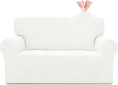 Vista 29 de Easy-Going Funda de sofá reclinable de jacquard elástico, suave de 4 piezas, con lazo elástico, protector de muebles lavable para niños, mascotas