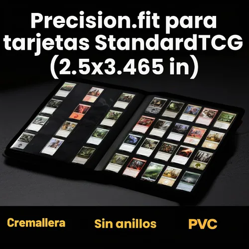Vista 3 de Carpeta de tarjetas coleccionables de 2000 bolsillos (NEGRO)