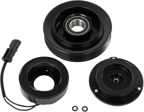 Vista 41 de cciyu Embrague del compresor de aire acondicionado 1993-1997 para Ford E-350 Econoline 7.3L 1993-1997 para Ford E-350 Econoline Club Wagon 7.3L