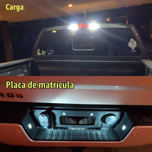 Vista 5 de Kit de 12 luces LED interiores blancas para Chevrolet Silverado/GMC Sierra 2007 2008 2009 2010 2011 2012 2013 paquete de iluminación LED interior +