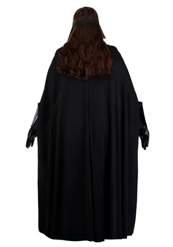 Vista 3 de Disfraz Plus Size Star Wars Darth Vader para Mujer Multicolor