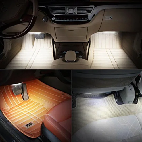 Vista 6 de Speller 12V 40 LEDs Van Interior Luces Blanco LED Lámpara Impermeable con Proyecto LED Lente para LWB Van Barcos Caravanas Remolques Celling Luz