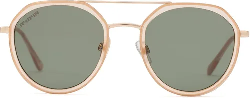 Vista 3 de Foster Grant Gafas de sol unisex Luv Peace Within para adultos, color bronceado, 2.008 in, Beige Bronceado
